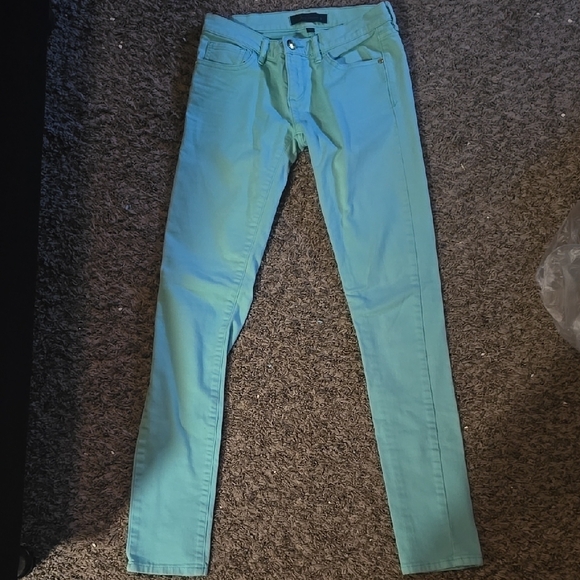 Juicy Couture Pants - Juicy Couture 🩵 Mint Green Skinny Jeans (26)(NWOT)(NEVER WORN)